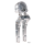 10" Adj. Risers/Gauge Silver FXLRS22-Up