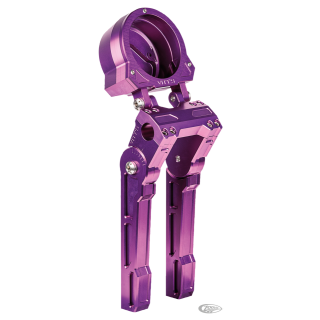 10" Adj. Risers/Gauge Purple FXLRS22-Up