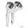 Method Kickback Risers Chrome FLTR15-Up