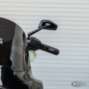 Tearchop Forged Left Mirror Black