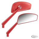 Tearchop Forged Left Mirror Red