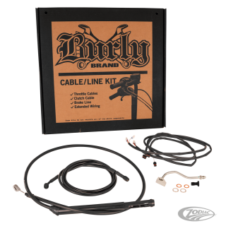 Burly Control Kit 15" Black FLH/T21-Up