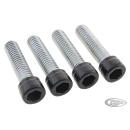 Foot Pegs DR Bolts Matt Blk ST18-Up