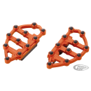 Ness MX Passenger Floorboards - Orange