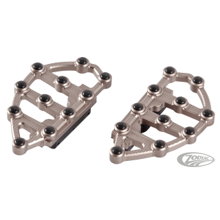 Ness MX Passenger Floorboards - Titanium