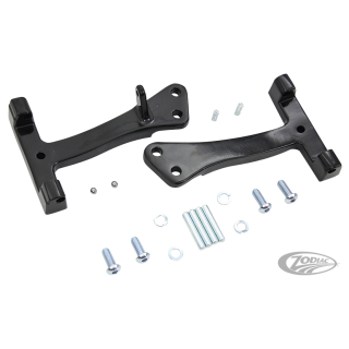 Passenger board supports black FXD06-17