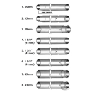 FLF18-Up 49mm Fork Tubes 23.875" UC