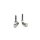 Colony, tappet block mount kit. OEM style, chrome