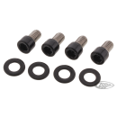 FR Fender Bolts Matt Blk FXBRS18-Up