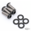 FR Fender Bolts Matt Blk FXLRS18-Up