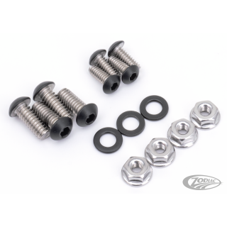 FR Fender Bolts Matt Blk FXFB18-Up