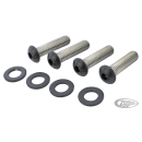Fndr Struts FR Bolts Matt Blk ST07-17
