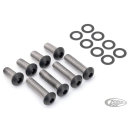 Fndr Struts RR Bolts Matt Blk ST07-17