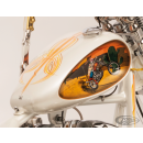 Mustang Laredo Style Chopper Tank mit seitlichen Einbuchtungen