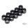 10pck Washers 1/4" Socket Head Black