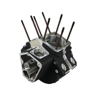 Evolution Standard 3.500" Bore Engine Case 84-91 Bottom Breather Black