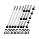 Primary Cover Screw Kit For Touring Satin Black Powder...