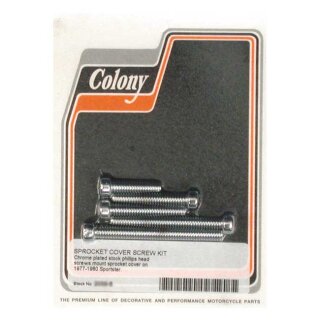 COLONY SPROCKET CVR MOUNT KIT, OEM STYLE