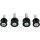 Docking Hardware Kit for Detachable Acessories for Softail 18-up