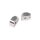 Peg Clevis for MIZU Custom Design and Race Pegs Passenger Silver