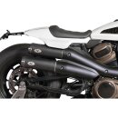 Sportster S 2in2 Racing Muffler and Mid-Pipe Set Endcap...