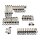 Complete Engine Screw Kit Screws for Pan America Primary Cover, Manifold Cover, Camshaft Cover, Ignition Coil, Rockerbox, Sprocket Cover Gloss Black Powder Coated