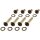 Fender Strut Screw Kits Supplied are 8 screws and 8 washers Satin Black Powder Coated