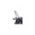 Tall Rigid Sissy Bar Luggage Rack Gloss Black Powder Coated