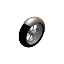 200 Tire Bobber Rear Fender Raw Steel