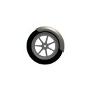 200 Tire Bobber Rear Fender Raw Steel