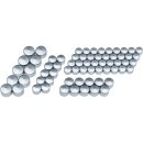 Engine Bolt Cover Kit for Milwaukee-Eight Engines Chrome