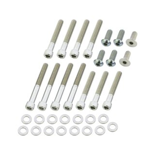 Primary Cover Screw Kit For Sportster Stainless Steel