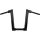 2" Str8UP Softail Handlebars Tall (380mm), Width Lower Tube 300 mm Black Powder Coated Cable Clutch Throttle By Wire