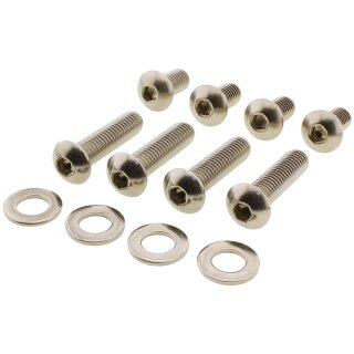 Fender Strut Screw Kits Supplied are 8 screws and 4 washers Stainless Steel