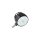 Dayron Tagfahr- und Positionslicht Innovation (cold white), M8 Adapter Black
