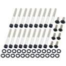 Primary Cover Screw Kit For Sportster Satin Black Powder...