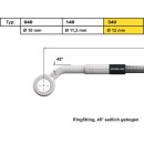 12 mm, Vario Line Banjo Fitting Type 340, 45° Side...
