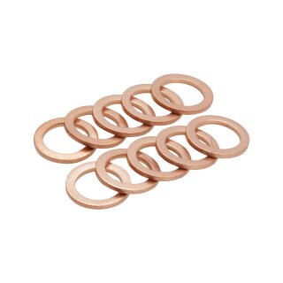 Copper Seal Washer 12mm Pack 10
