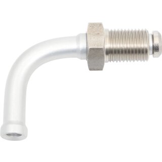 3/8" UNF, Vario Line Male Fitting Type 439, 90° Elbow Stainless Steel
