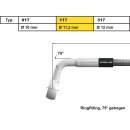 11 mm, Vario Line Banjo Fitting Type 117, 70° Elbow...