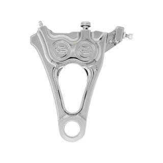 Integrated 125 x 4R Four Piston Caliper Chrome Rear