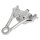 Integrated 125 x 4R Four Piston Caliper Chrome Rear