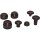 Smooth Cover Kit for Softail Matte Black Powder Coated