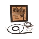 18" Gorilla Bar Cable Kit Black Vinyl Cable Clutch ABS
