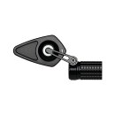 mo.view blade flip Bar End Mirror Black