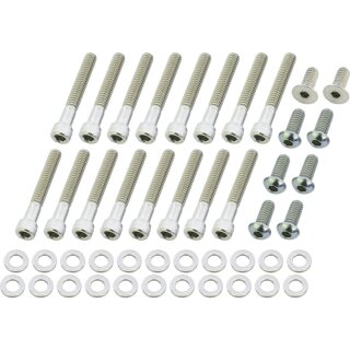 Primary Cover Screw Kit For Sportster Stainless Steel