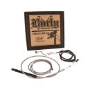 16" Gorilla Bar Cable Kit Stainless Steel Clear...