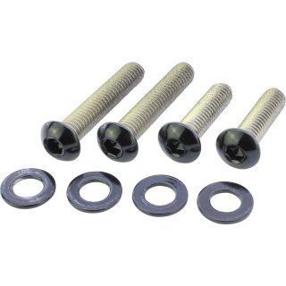Fender Strut Screw Kits Supplied are 4 screws Satin Black Powder Coated