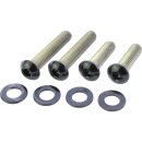 Fender Strut Screw Kits Supplied are 4 screws Satin Black...