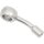 10 mm, Vario Line Banjo Fitting Type 032, 20° Left Side Bend, 20° Down Elbow, ABS Block Stainless Steel